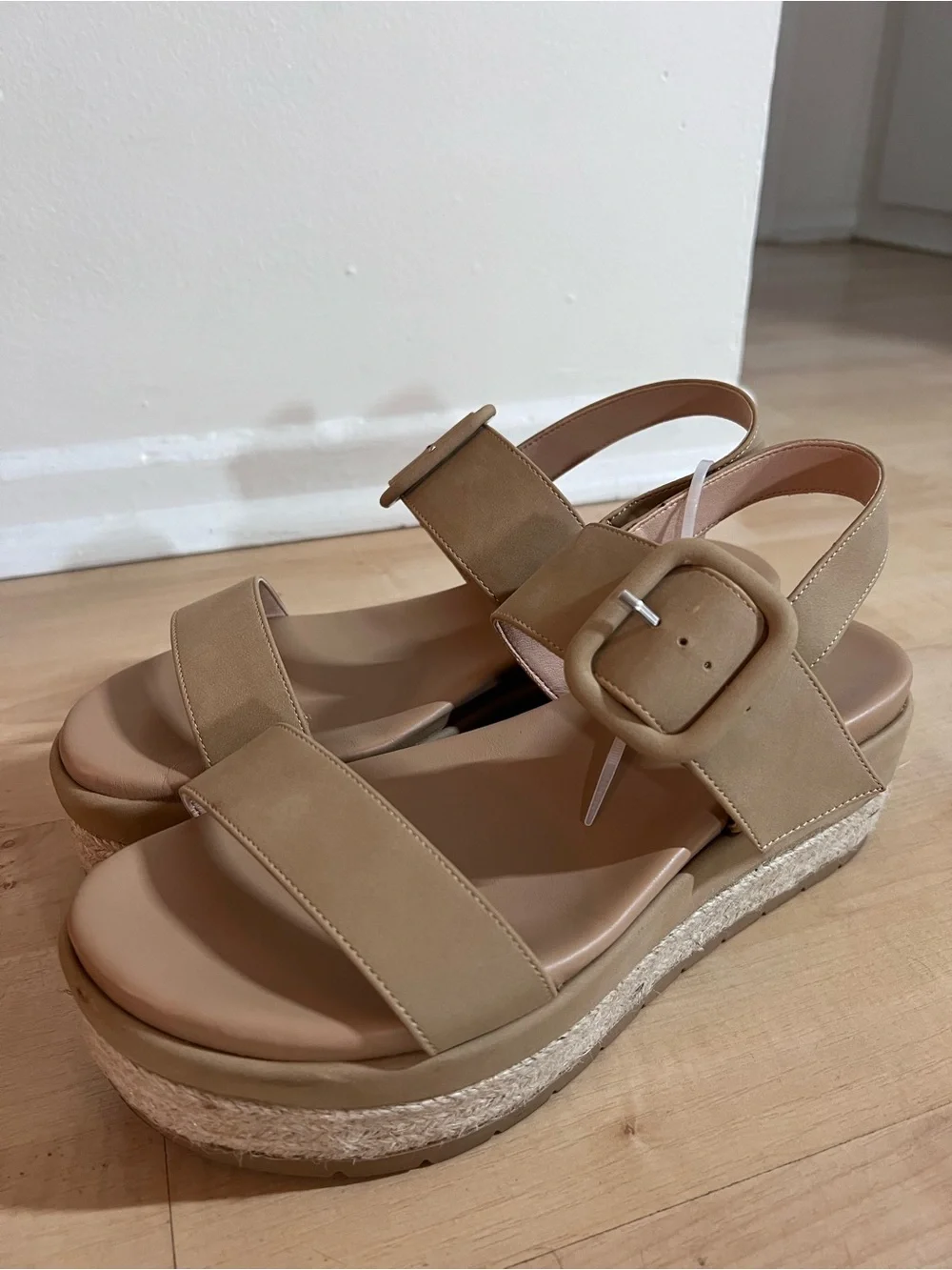 Michael by Michael Shannon Kira Espadrille Sandals Tan Women’s Size 9.5 M